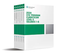 Kartonierter Einband 2024 CFA Program Curriculum Level II Box Set von CFA Institute