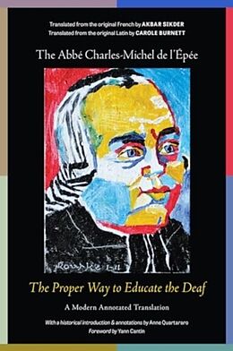 Livre Relié The Proper Way to Educate the Deaf de The Abbé Charles-Michel de l'Epée