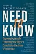 Kartonierter Einband Need to Know von