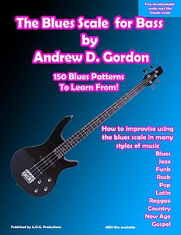 eBook (epub) The Blues Scale For Bass de Andrew D. Gordon