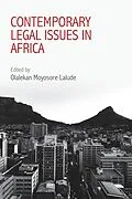E-Book (epub) Contemporary Legal Issues in Africa von Olalekan Lalude
