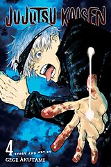 Couverture cartonnée Jujutsu Kaisen, Vol. 4 de Gege Akutami