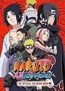 Couverture cartonnée NARUTO SHIPPUDEN: The Official Coloring Book de VIZ Media