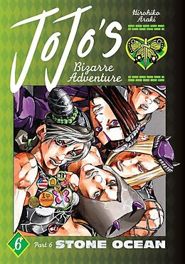 Livre Relié JoJos Bizarre Adventure: Part 6--Stone Ocean, Vol. 6 de Hirohiko Araki