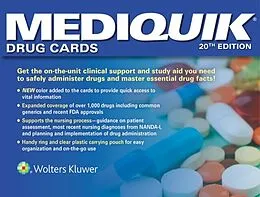 E-Book (epub) MediQuik Drug Cards von Carla Vitale, LWW
