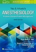 Livre Relié Yao & Artusio's Anesthesiology de Fun-Sun Yao