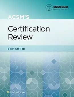 E-Book (epub) ACSM's Certification Review von Pete Magyari, American College of Sports (ACSM) Medicine