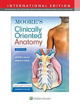 Couverture cartonnée Moore's Clinically Oriented Anatomy de Arthur F. Dalley, Anne M. R. Agur