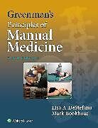 Kartonierter Einband Greenman's Principles of Manual Medicine von DeStefano Lisa A.