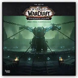 Geheftet The Art of World of Warcraft 2022- 16-Monatskalender von BrownTrout Publisher