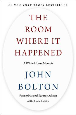 Livre Relié The Room Where It Happened de John Bolton