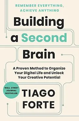 E-Book (epub) Building a Second Brain von Tiago Forte