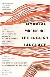 Kartonierter Einband (Kt) Immortal Poems of the English Language von Williams Oscar