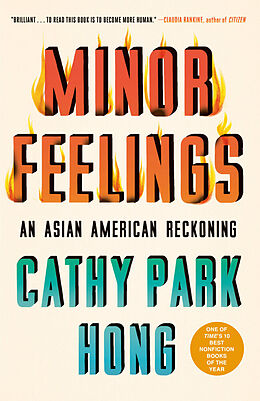 Couverture cartonnée Minor Feelings de Cathy Park Hong