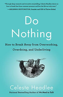 Couverture cartonnée Do Nothing de Celeste Headlee