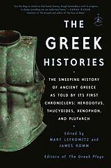 Couverture cartonnée The Greek Histories de Mary Lefkowitz, James Romm