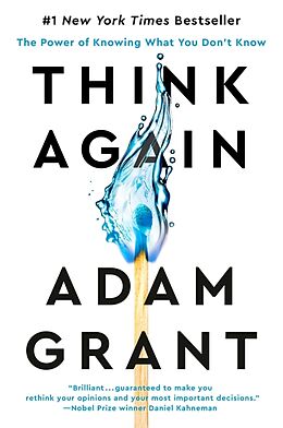Livre Relié Think Again de Adam Grant