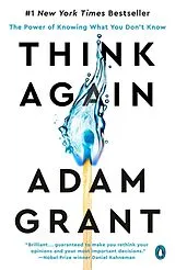 Kartonierter Einband Think Again von Adam Grant
