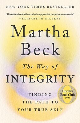 Poche format B The Way of Integrity von Martha Beck