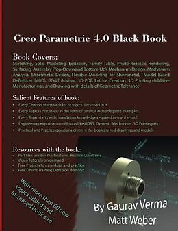 E-Book (epub) Creo Parametric 4.0 Black Book von Gaurav Verma, Matt Weber