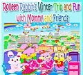 E-Book (epub) Rolleen Rabbit's Winter Trip and Fun with Mommy and Friends von Kong, Annie Ho