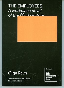 Couverture cartonnée Employees de Olga Ravn
