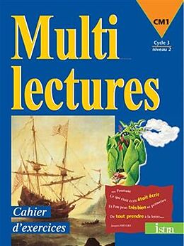 Broché Multilectures, CM1, cycle 3 niveau 2 : cahier d'exercices de Martine Géhin