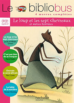 Broché Le bibliobus CP-CE1 cycle 2 : 4 oeuvres complètes de Collectif