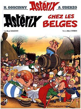 Livre Relié Asterix 24. Asterix chez les Belges de Rene Goscinny