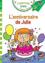 Broschiert L'anniversaire de Julie : niveau 2, milieu de CP von Emmanuelle Massonaud