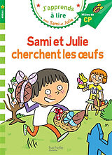 Broschiert Sami et Julie cherchent les oeufs : niveau 2, milieu de CP von Emmanuelle Massonaud