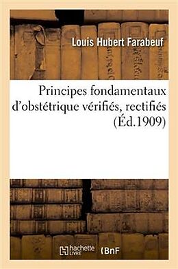 Broché Principes fondamentaux d de Louis Hubert Farabeuf