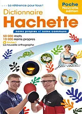 Broschiert Dictionnaire Hachette encyclopédique de poche : noms propres et noms communs : 50.000 mots, 10.000 noms propres von 