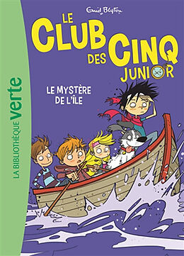 Broschiert Le club des Cinq junior. Vol. 2. Le mystère de l'île von Enid Blyton