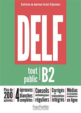 Broschiert DELF : tout public B2 : conforme au nouveau format d'épreuves von 