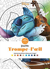 Broché Trompe-l'oeil. 50 coloriages : coloriez les chiffres et découvrez l'image ! de Eugénie Varone