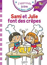 Broschiert Sami et Julie font des crêpes, niveau CE1 von Thérèse; Massonaud, Emmanuelle Bonté