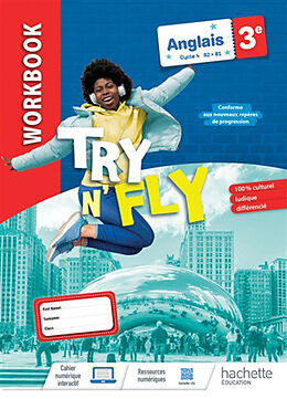 Broché Try n' fly, anglais 3e, cycle 4, A2-B1 : workbook de Agnès Bringuier