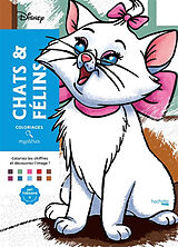 Broché Chats & félins : coloriages mystères de 