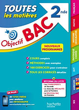 Broché Toutes les matières 2de : nouveaux programmes de 