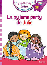 Broschiert La pyjama party de Julie : CE1 von Emmanuelle Massonaud