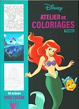 Broché Atelier de coloriages teens : 40 scènes sous l'océan de 