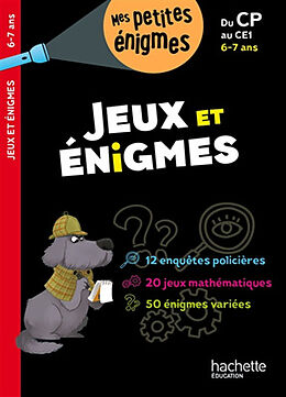 Broché Jeux et énigmes : du CP au CE1, 6-7 ans de Eric; Ruyer, François Berger