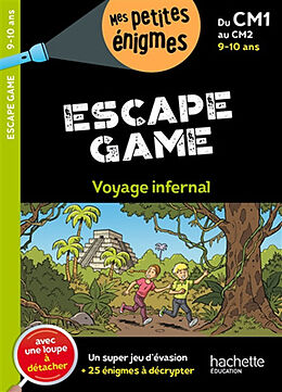 Broché Voyage infernal : escape game : du CM1 au CM2, 9-10 ans de Charlotte Leroy-Jouenne