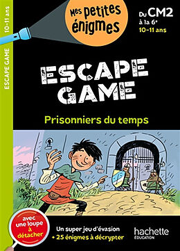 Broché Prisonniers du temps : escape game : du CM2 à la 6e, 10-11 ans de Charlotte; Frécon, Sylvain Leroy-Jouenne