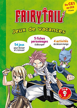 Broché Fairy Tail : jeux de vacances : du CE1 au CE2, 7-8 ans de Marion Fallot