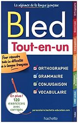 Livre Relié Le Bled - Orthographe, Grammaire, Conjugaison, Vocabulaire de Daniel Berlion, Edouard Bled, Odette Bled