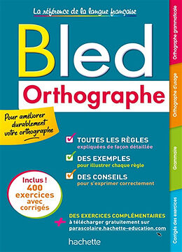 Broschiert Bled orthographe von Edouard; Bled, Odette Bled