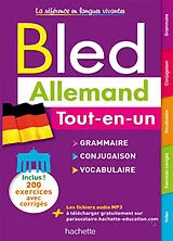 Broschiert Bled allemand : tout-en-un : grammaire, conjugaison, vocabulaire von Marie; Viselthier, Bernard Marhuenda