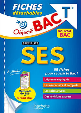 Broché Spécialité SES terminale : fiches détachables : nouveau bac de Marion Navarro